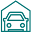 garage and car icon